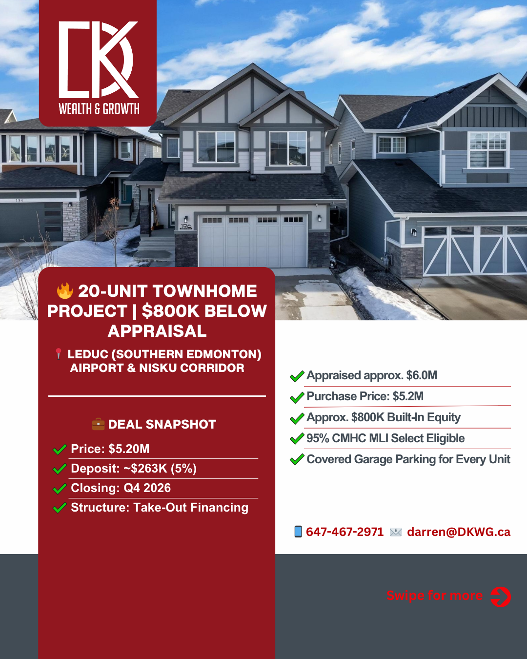 20-unit in Leduc